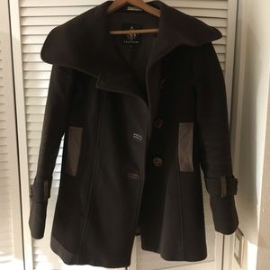Mackage Brown Pea Coat